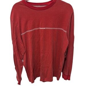Supreme Red Long Sleeve Tee